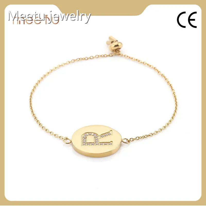 Meetu Jewelry Mens Stainless Steel Chain Bracelets - MTST0474 1