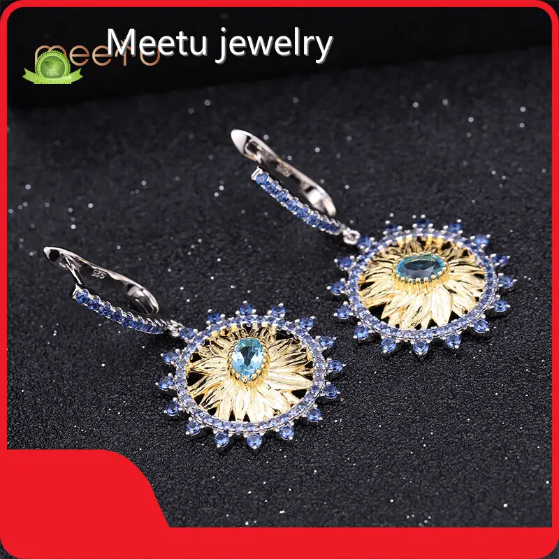 Meetu Jewelry by Mutual Agreement 43mm Stainless Steel Ball Earrings 1