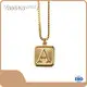Gold Plated Length:40+5cm Pendant:1.5x1.5cm MTST0320 Meetu Jewelry Brand Blue Zircon Pendant F... 1