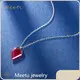 Meetu Jewelry Brand 4.0ct 1.0cm*1.3cm Red Agate Ruyi Pendant Meetu Jewelry Factory 1