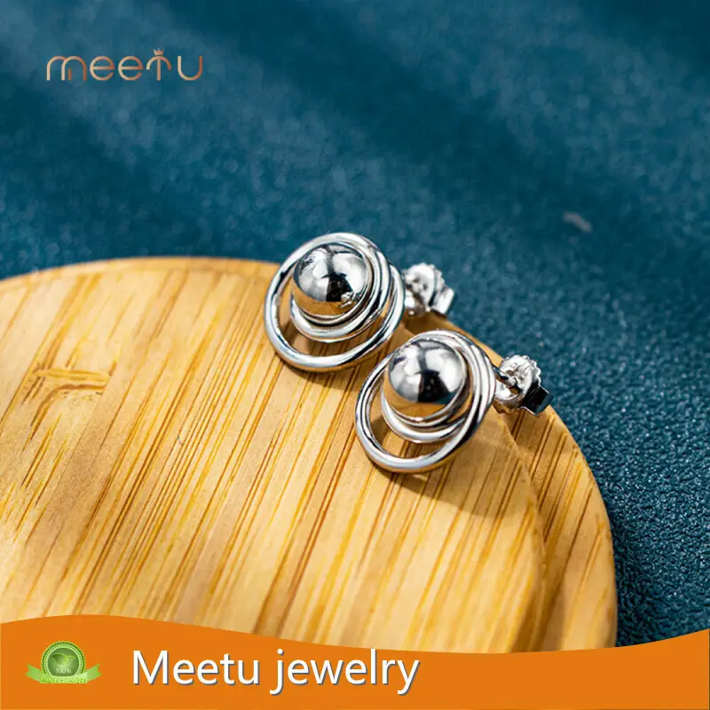 Long Silver Earrings Guangzhou - - Meetu Jewelry 1