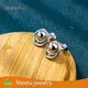 Long Silver Earrings Guangzhou - - Meetu Jewelry 1