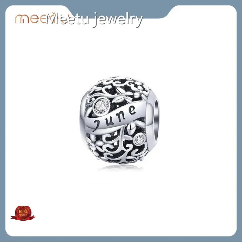Custom MTSC7030 Hole Size 5mm Custom Enamel Pendant Meetu Jewelry Bezel Setting 1