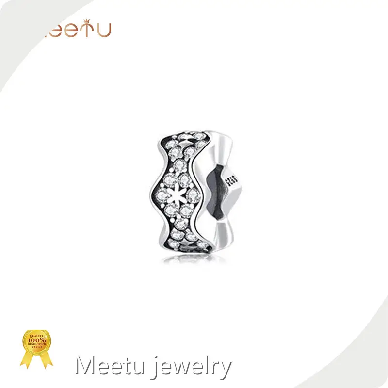 Clip on Charms for Bracelets Guangzhou Cubic Zircon MTSC7343 Meetu Jewelry Brand Company 1