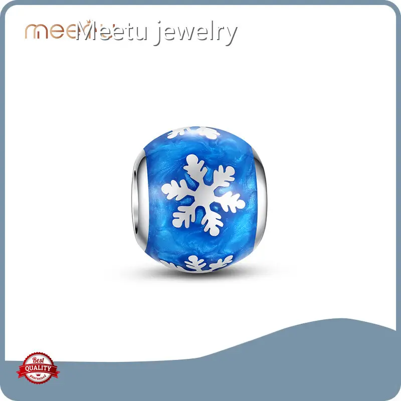 Silver Spacer Beads Enamel Wholesale - Meetu Jewelry 1