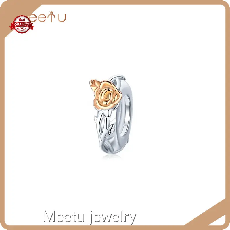 Meetu Jewelry Brand MTSC7357 Plain Sterling Silver Rings 2.52g Factory 1