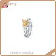 Meetu Jewelry Brand MTSC7357 Plain Sterling Silver Rings 2.52g Factory 1