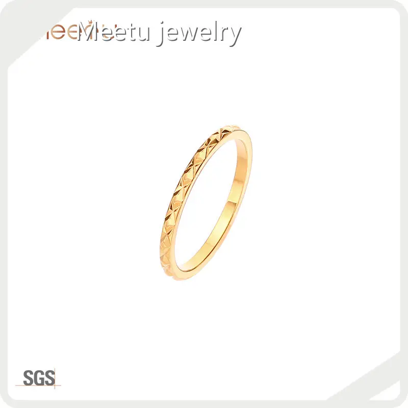 Plain Meetu Jewelry I Initial Ring Guangzhou Meetu Jewelry Brand 1