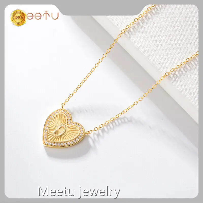 Gold Plating MTS1038-D MTS1038-D Meetu Jewelry Red Agate Ruyi Pendant Meetu Jewelry Brand 1