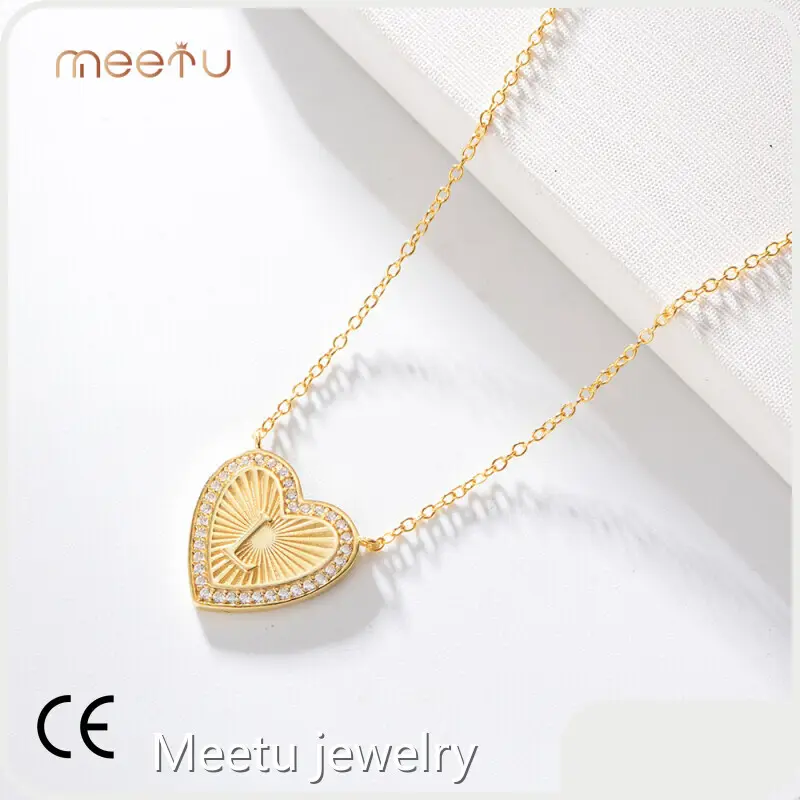 Gold Plating Rose Gold Jewellery MTS1038-L Meetu Jewelry Brand 1
