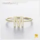 Prong Set Guangzhou Zircon Large Sterling Silver Earrings 925 Silver Meetu Jewelry 1