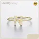 Meetu Jewelry Brand Guangzhou Zircon Artificial Silver Earrings MTS3038-N 1