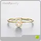 MTS3038-S Zircon Gold and Silver Earrings Meetu Jewelry 1