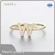 Zircon Fix Size Ring Small Silver Earrings Meetu Jewelry Manufacture 1
