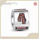 Hole Size 5mm Cubic Zirconia Stainless Steel Rings for Women Meetu Jewelry 1