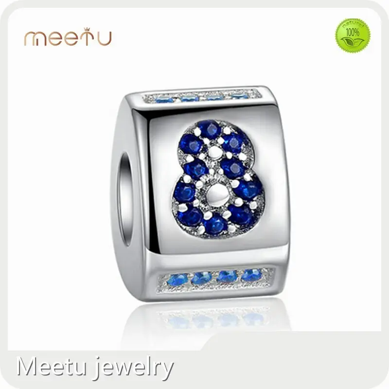 Hot Guangzhou Solid Silver EarringsB Wax Setting Meetu Jewelry Brand 1