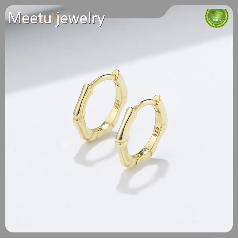 Silver Earrings for Women Guangzhou MTSE4139 Meetu Jewelry Meetu Jewelry Brand Company 1