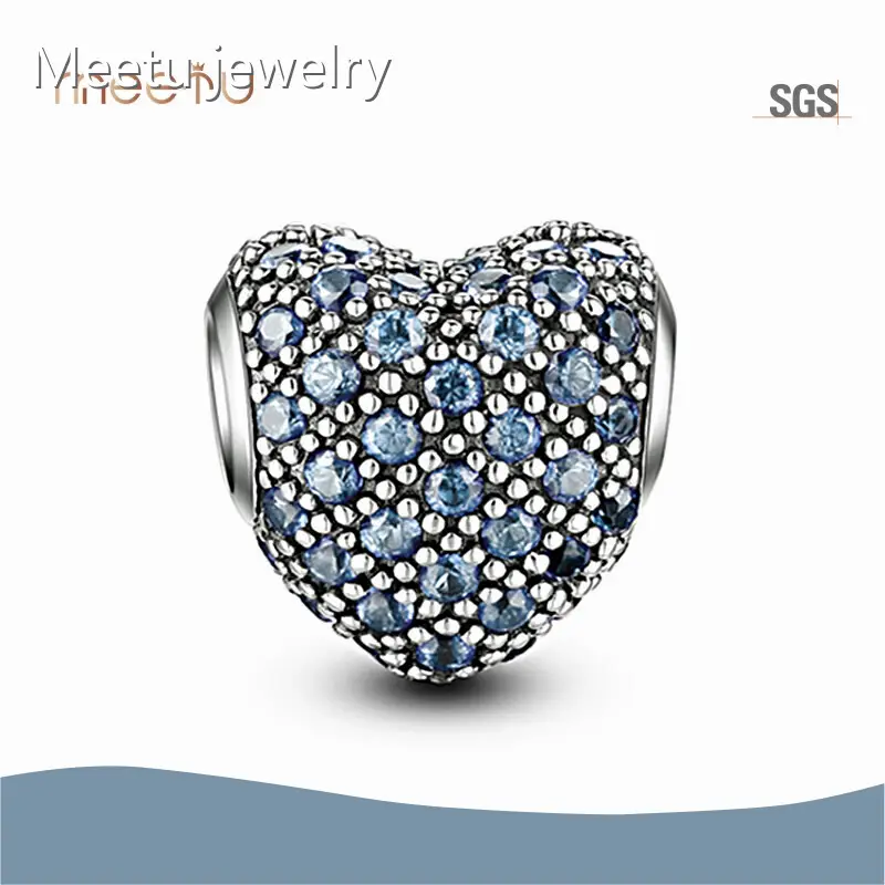 Meetu Jewelry Guangzhou Rose Read Heart Necklace 1