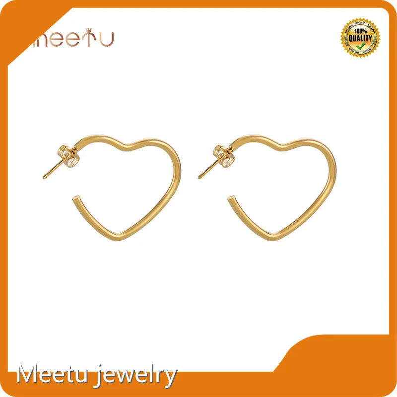 Meetu Jewelry Brand Guangzhou Meetu Jewelry Surgical Earrings 28mm 1