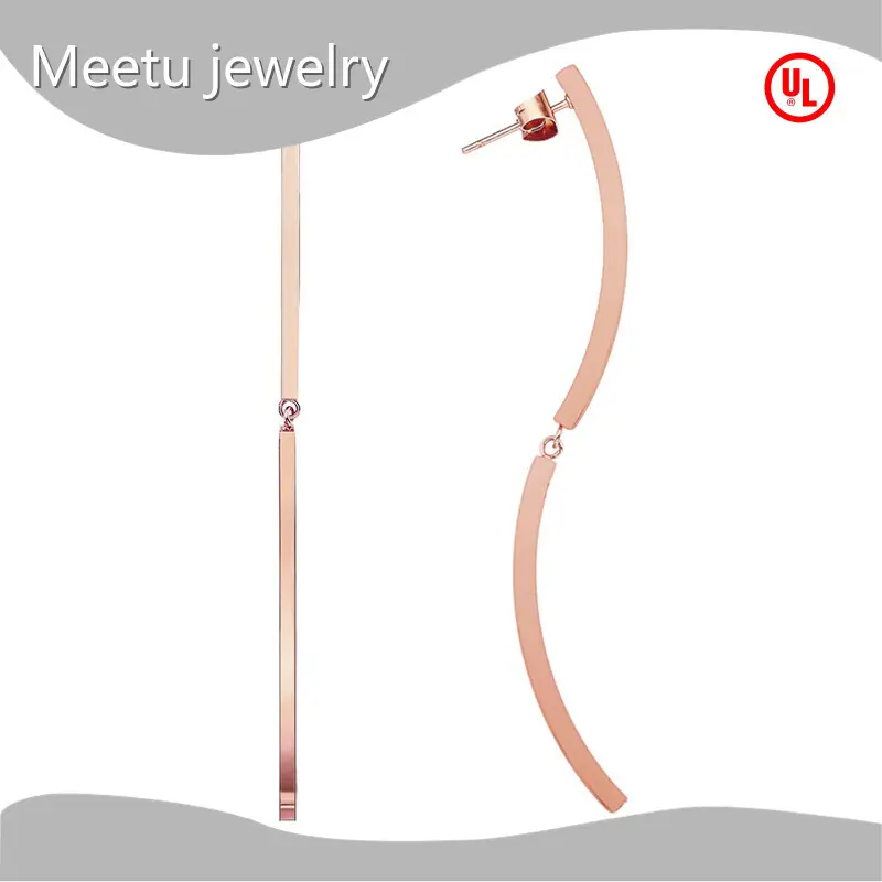 Meetu Jewelry Surgical Steel Earring Posts and Backs - Enamel 1