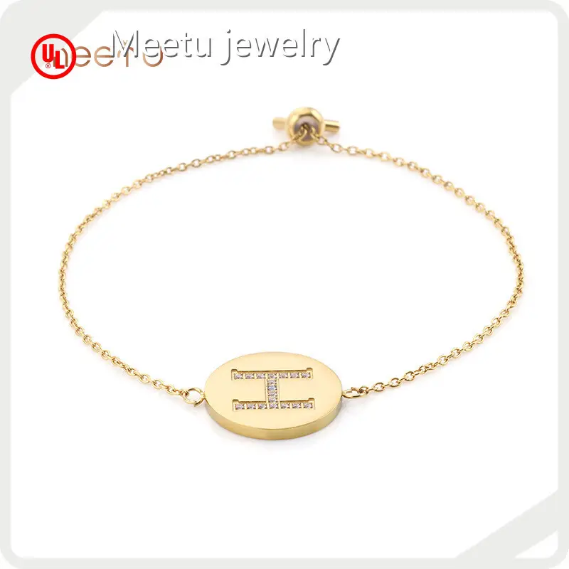 Enamel MTST0474 OEM Stainless Steel Bracelet Online Meetu Jewelry 1