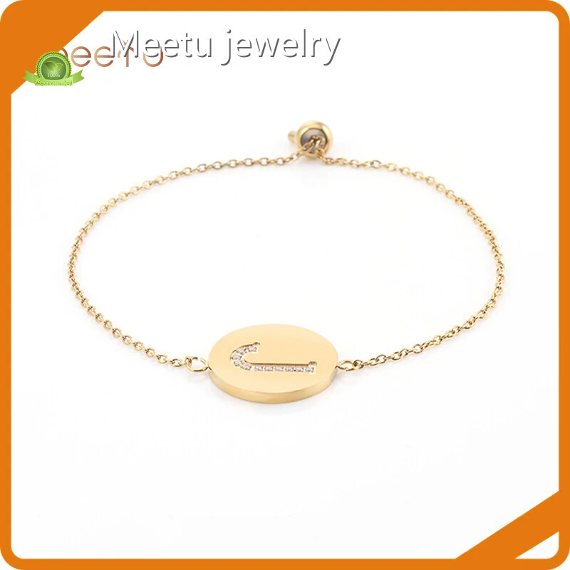 21cm Adjustable Guangzhou 6.5g MTST0474 Meetu Jewelry Brand Ss Bracelet Supplier 1