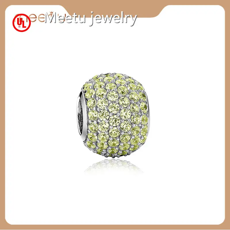 Cubic Zirconia 925 Silver Guangzhou MTSC7206 Meetu Jewelry Brand 1