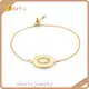 Meetu Jewelry Brand Guangzhou Stainless Steel Love Bracelet 304 Stainless Steel with Gold Plat... 1