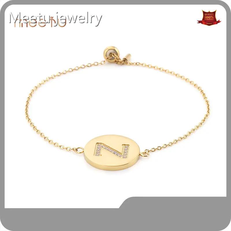 Guangzhou 6.5g Meetu Jewelry Brand Steel Bracelet Women's 1