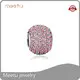 Meetu Jewelry Brand MTSC7240 Prong Setting Rock Crystal Pendant Necklace 1