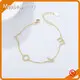 Cute Silver Bracelets Meetu Jewelry Zircon 16+4cm Meetu Jewelry Brand 1