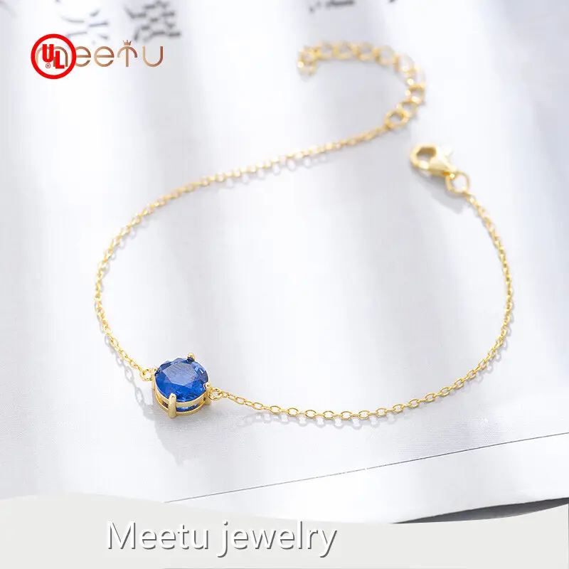 Meetu Jewelry Matching Silver Bracelets for Couples-1 1