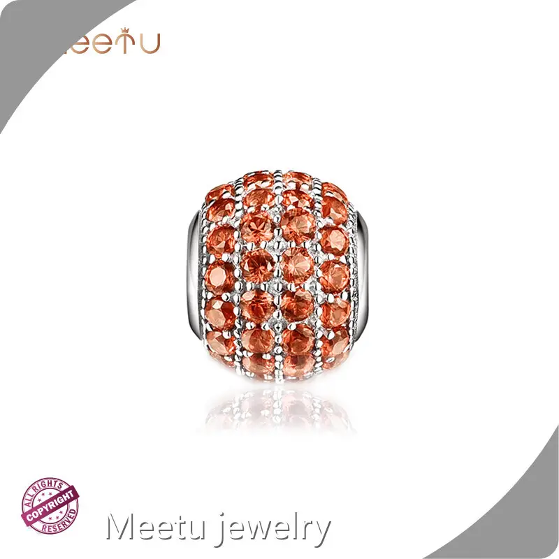Number 14 Pendant MTSC7248 Prong Setting Meetu Jewelry Brand 1