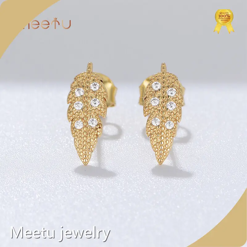 Guangzhou Green and Silver Earrings Meetu Jewelry Brand Company 1