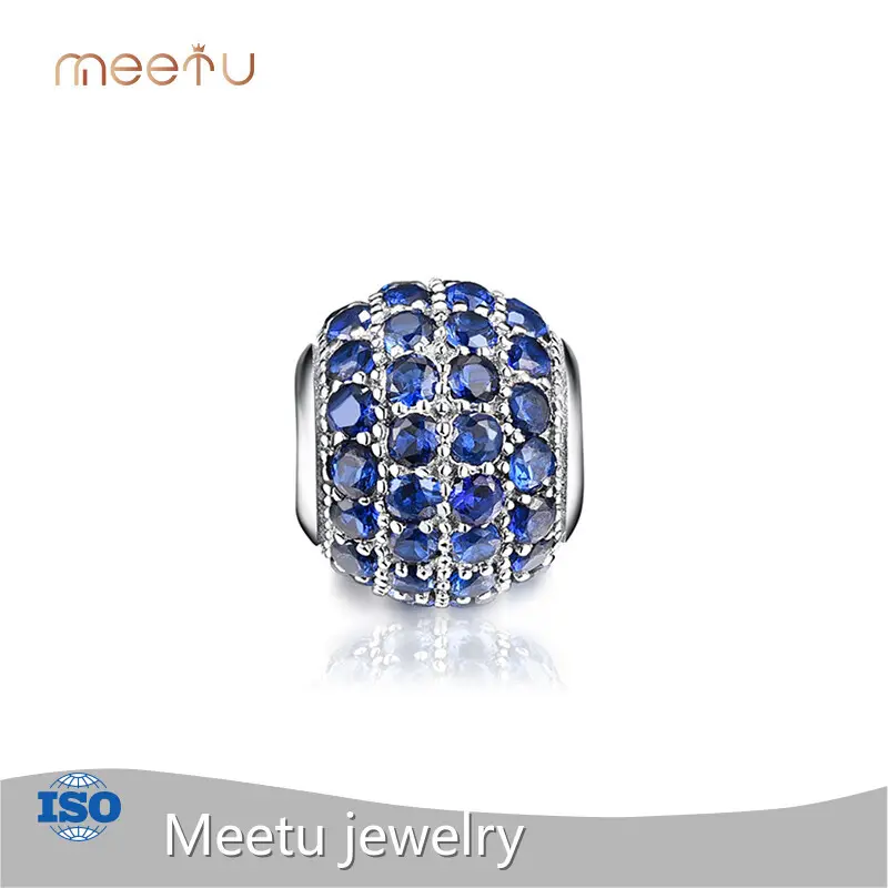 Meetu Jewelry 2.35g Hole Size 5mm Sterling Silver Spacers 1