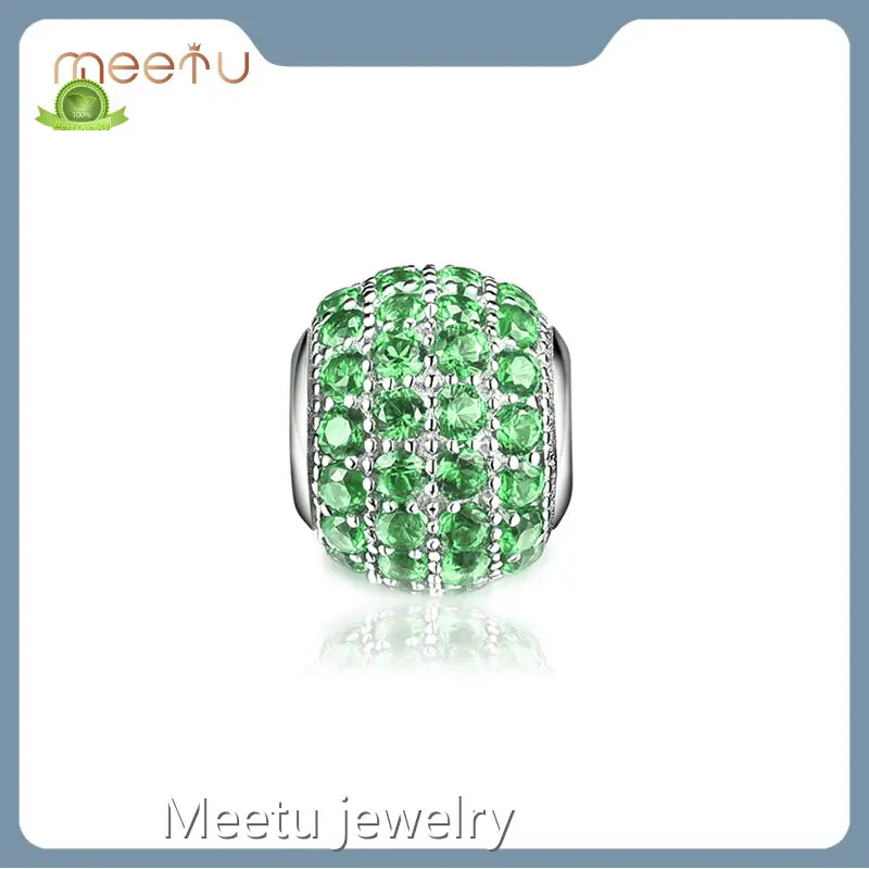 Meetu Jewelry Number 3 Pendant - Prong Setting 1