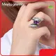Guangzhou Custom Purple by Mutual Agreement Childrens Sterling Silver Earrings Meetu Jewelry M... 1