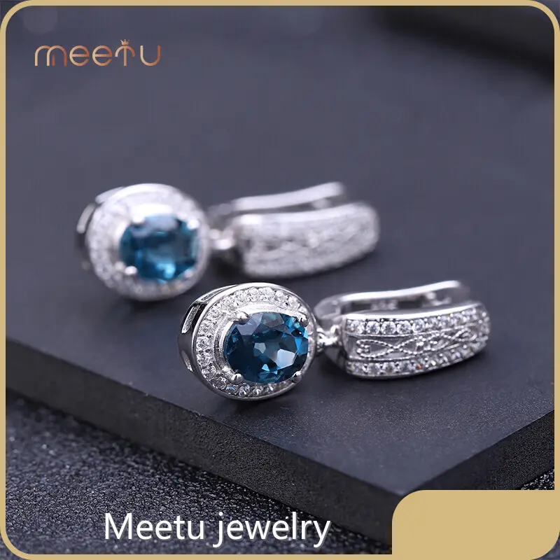 By Mutual Agreement 1.57Ct Each MTSE4145 925 Silver Meetu Jewelry Brand Wholesale Sterling Sil... 1