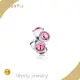 Meetu Jewelry Brand 925 Silver Bezel Setting Custom Butterfly Bead 1