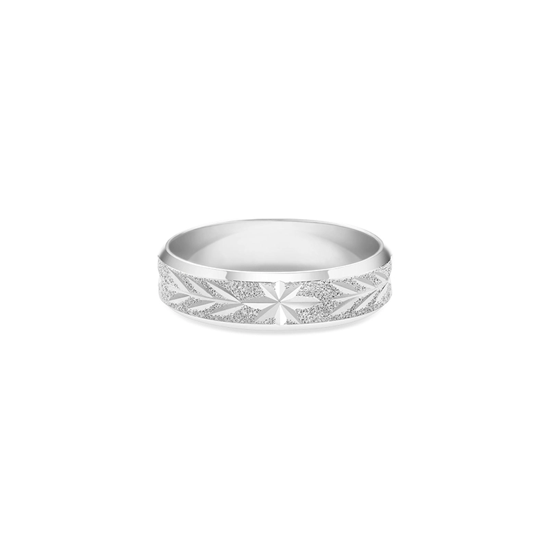 Exquisite Sandblasted Engraved Floral Design Эркектер тобу - Elevated and Timeless Artistry 1