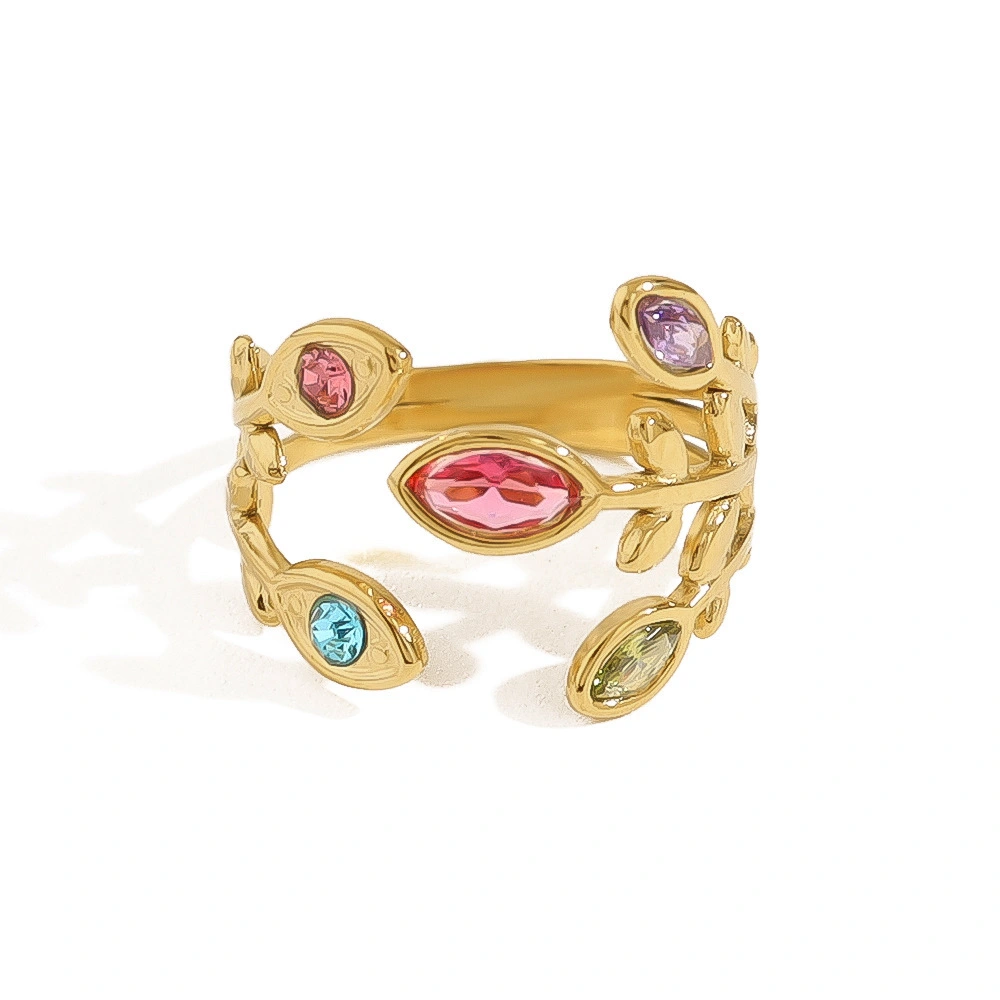 Meetu Leaf Ring Nature inspired Jewelry for Women 1